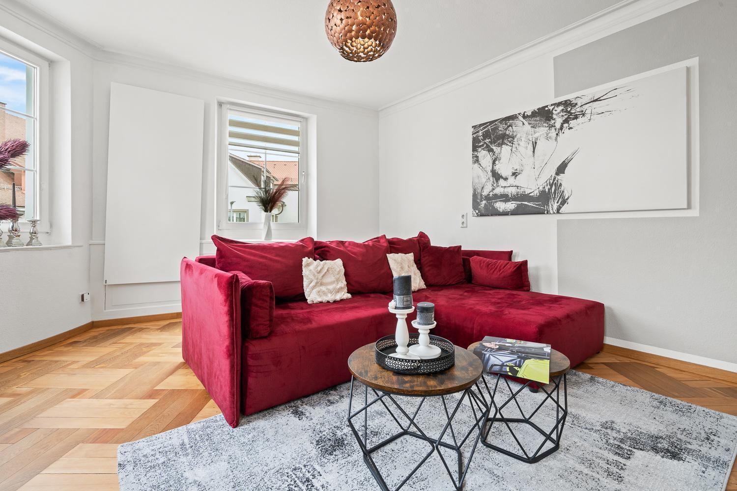 Velvet Ein Haus Mit Geschichte Im Herzen Tettnangs Messe Friedrichshafen Apartment Exterior photo
